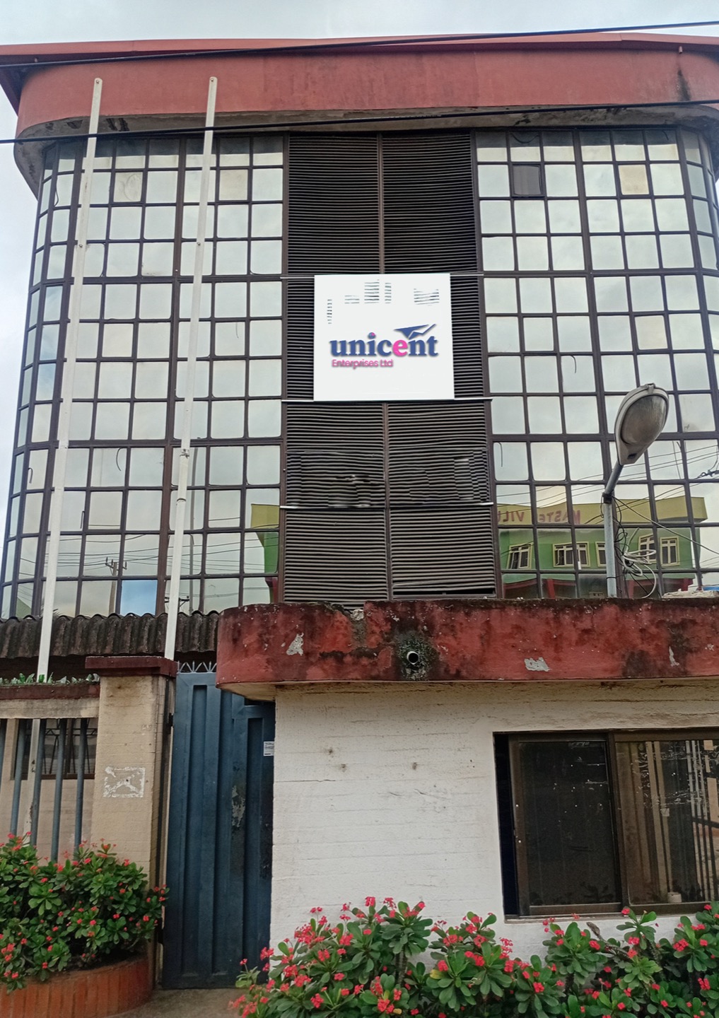 Unicent Enterprises Ltd office building in Lagos, Nigeria